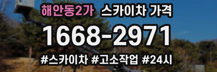 해안동2가 스카이차 가격