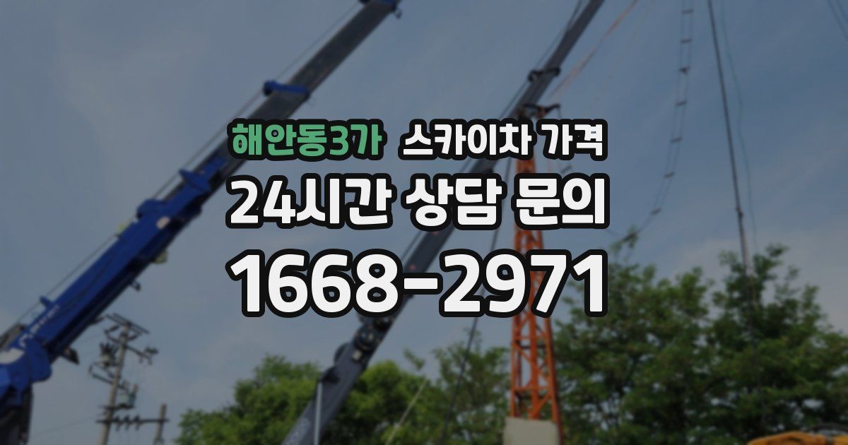해안동3가 스카이차 가격