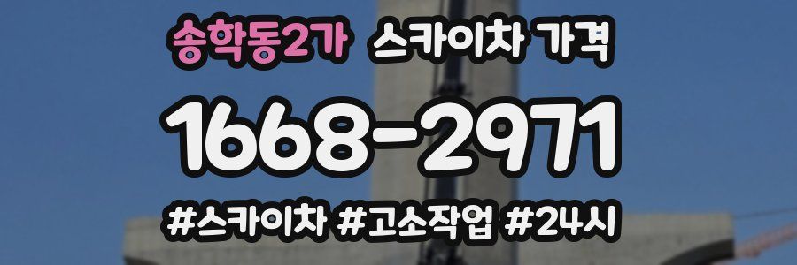 송학동2가 스카이차 가격