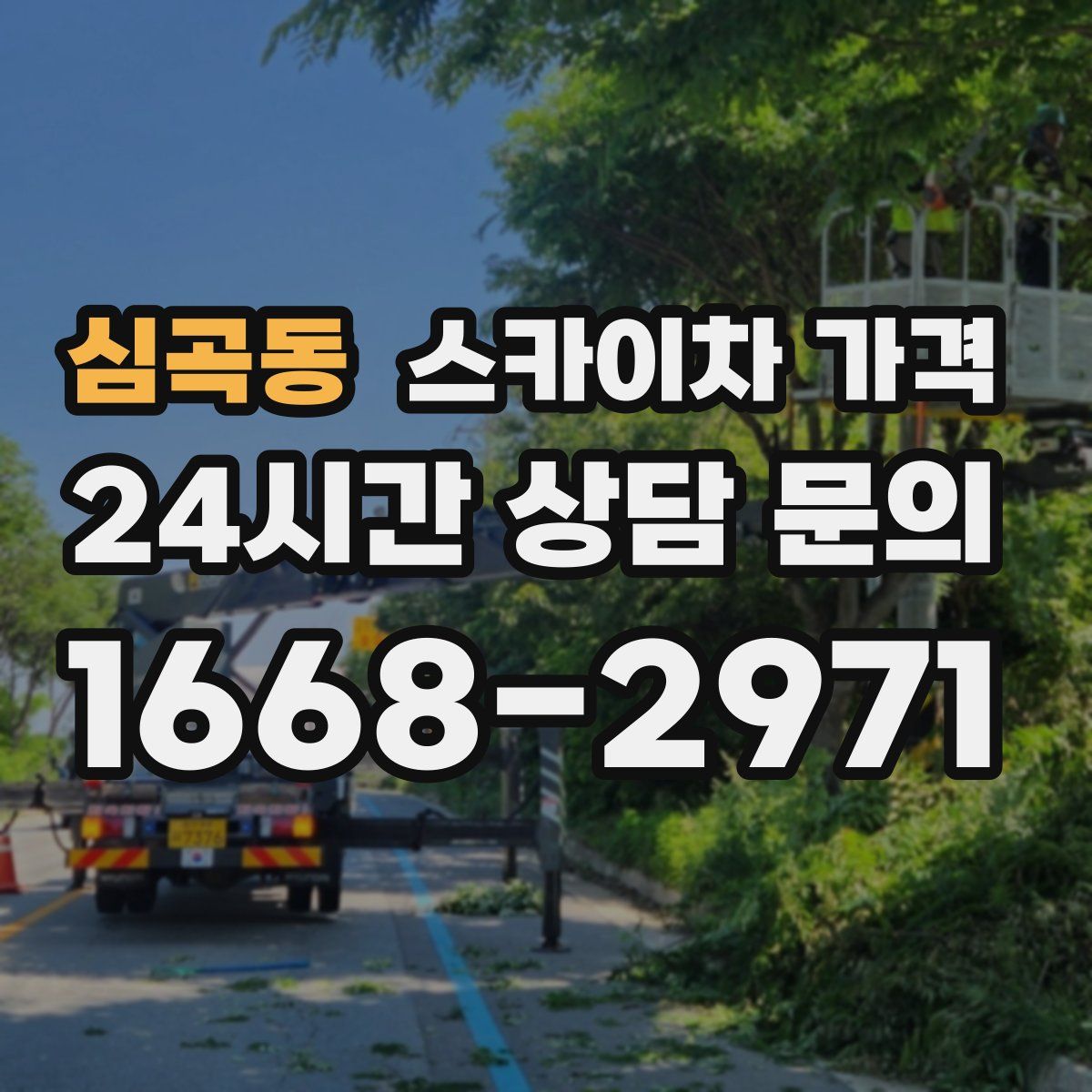 심곡동 스카이차 가격