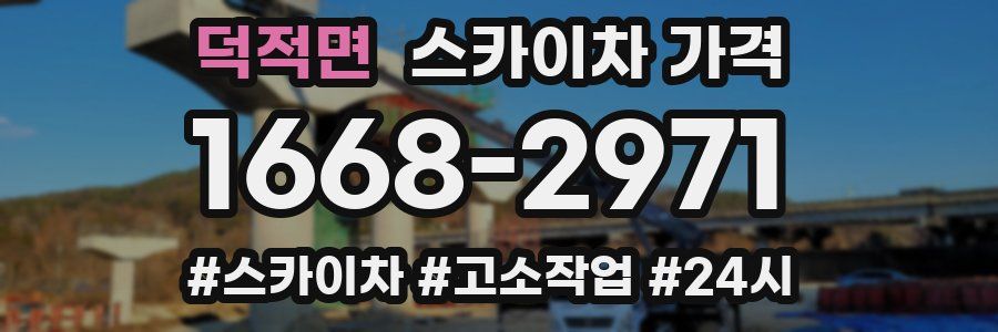 덕적면 스카이차 가격