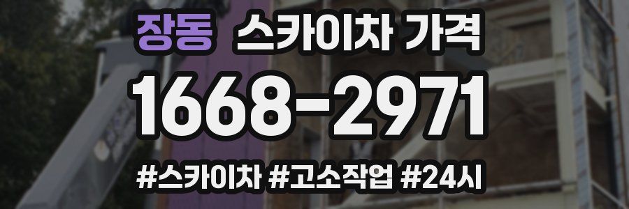 장동 스카이차 가격