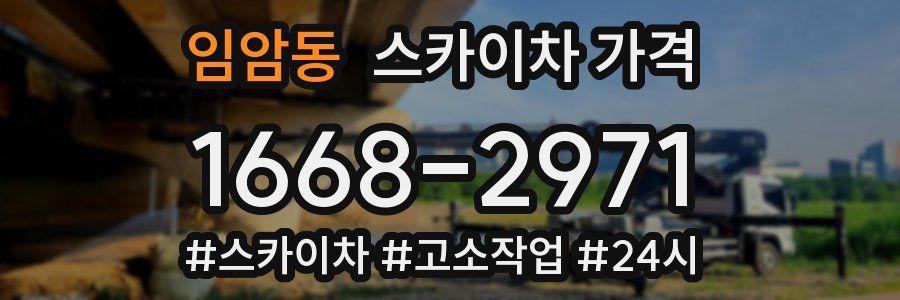 임암동 스카이차 가격