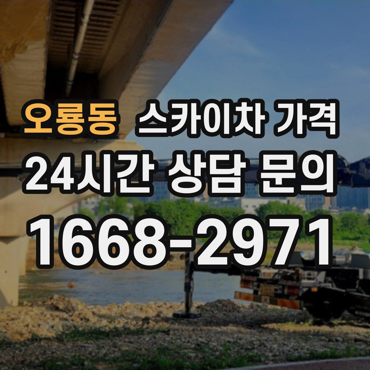 오룡동 스카이차 가격