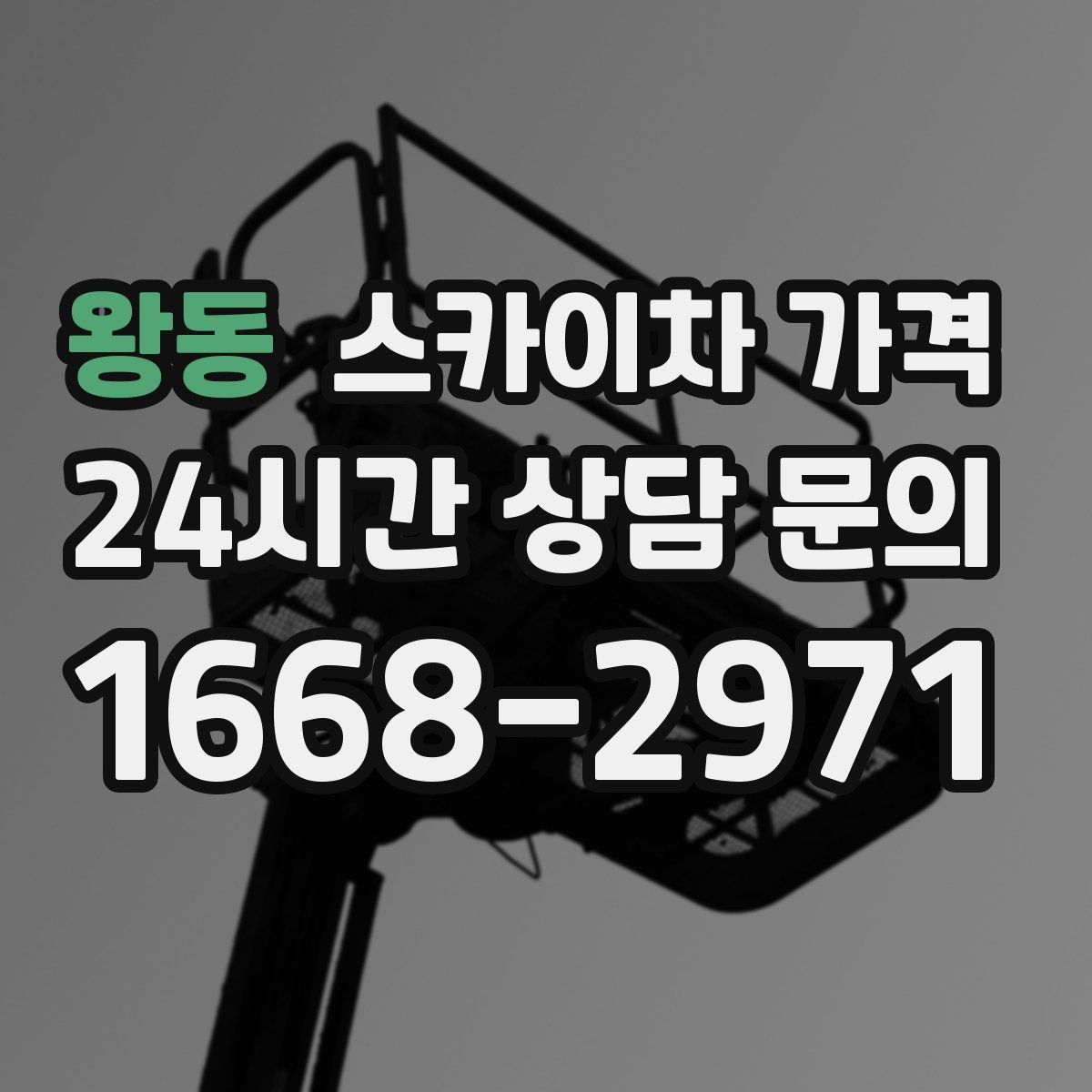 왕동 스카이차 가격