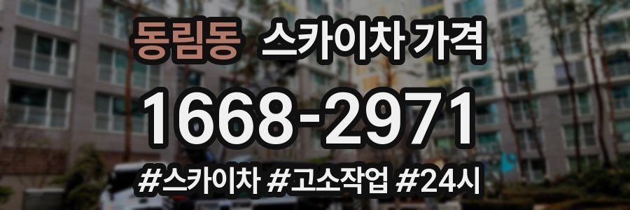 동림동 스카이차 가격