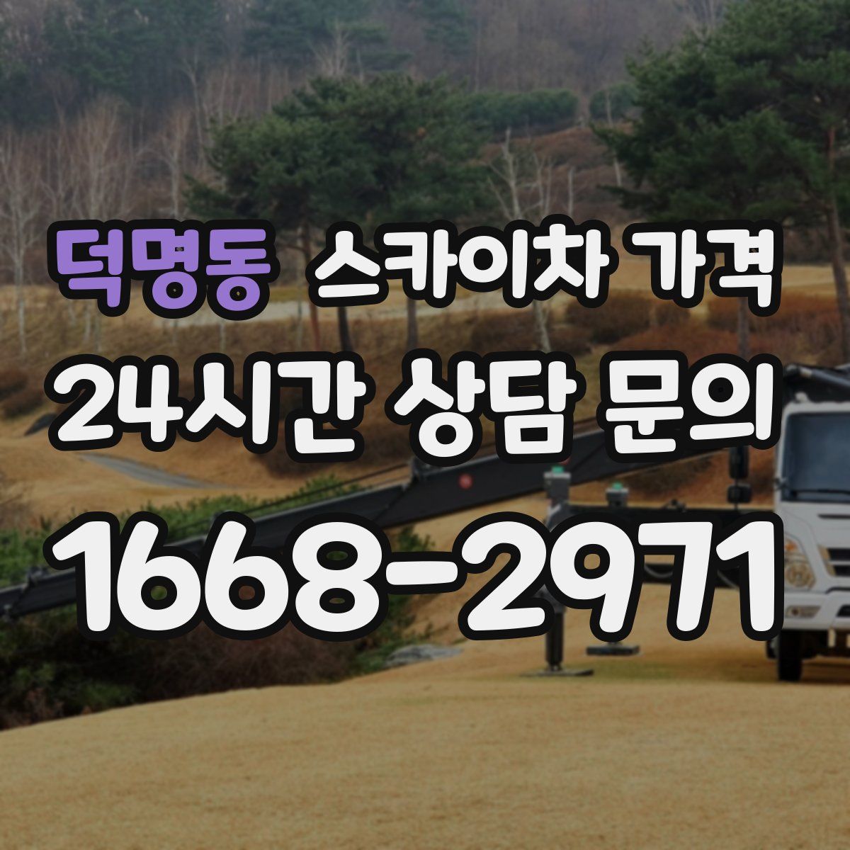 덕명동 스카이차 가격