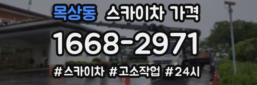 목상동 스카이차 가격