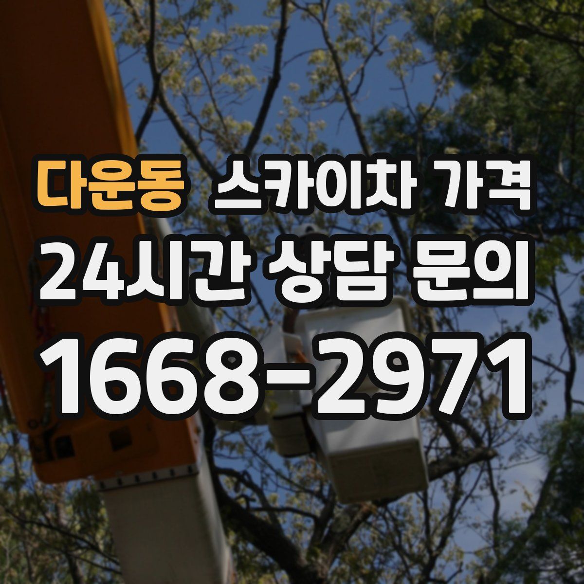 다운동 스카이차 가격