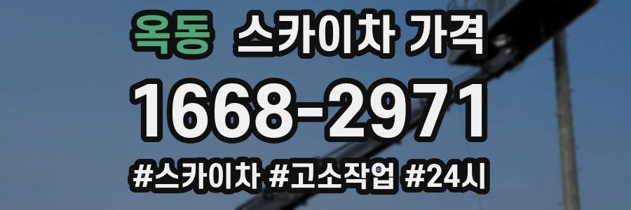 옥동 스카이차 가격