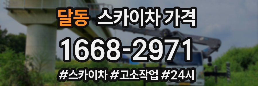 달동 스카이차 가격