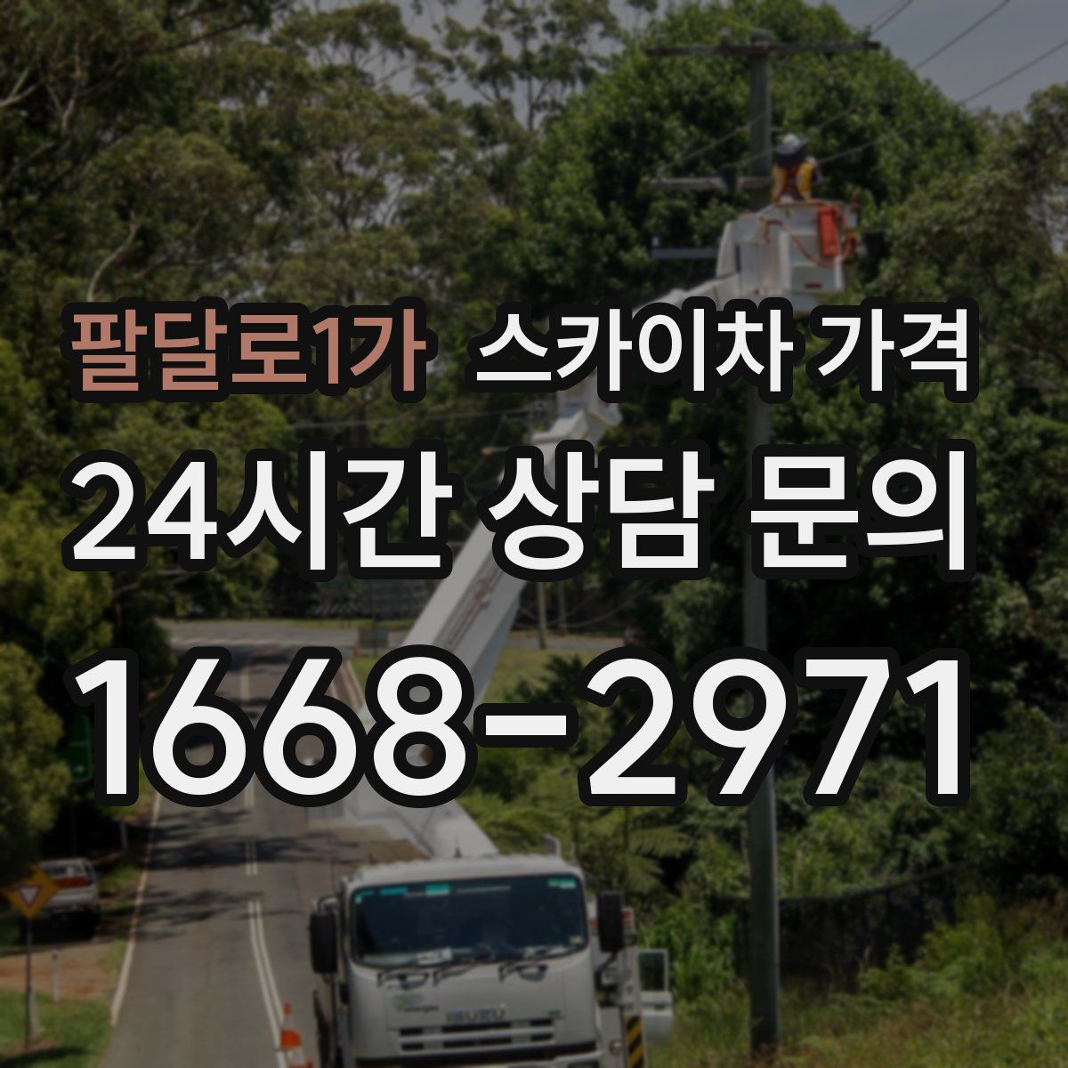 팔달로1가 스카이차 가격