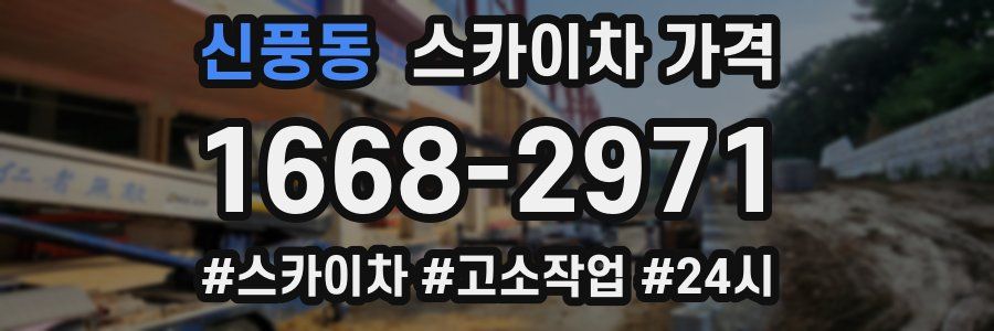신풍동 스카이차 가격