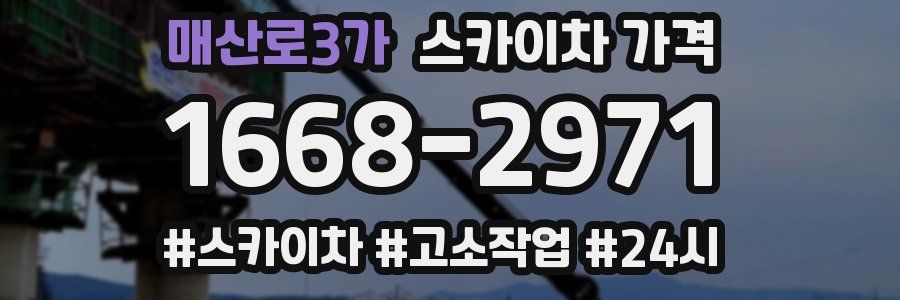 매산로3가 스카이차 가격