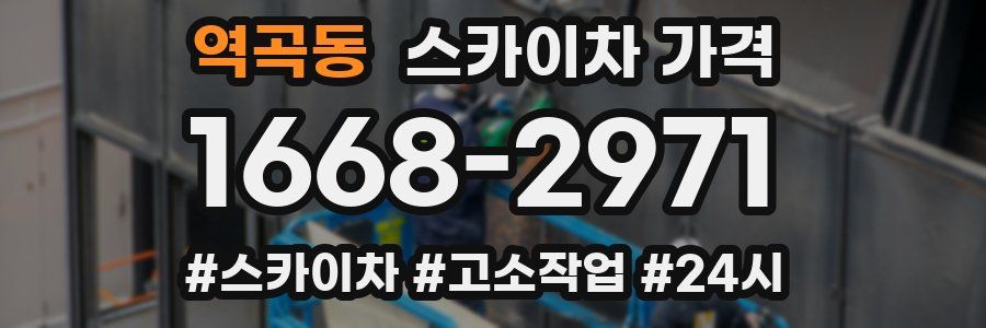 역곡동 스카이차 가격