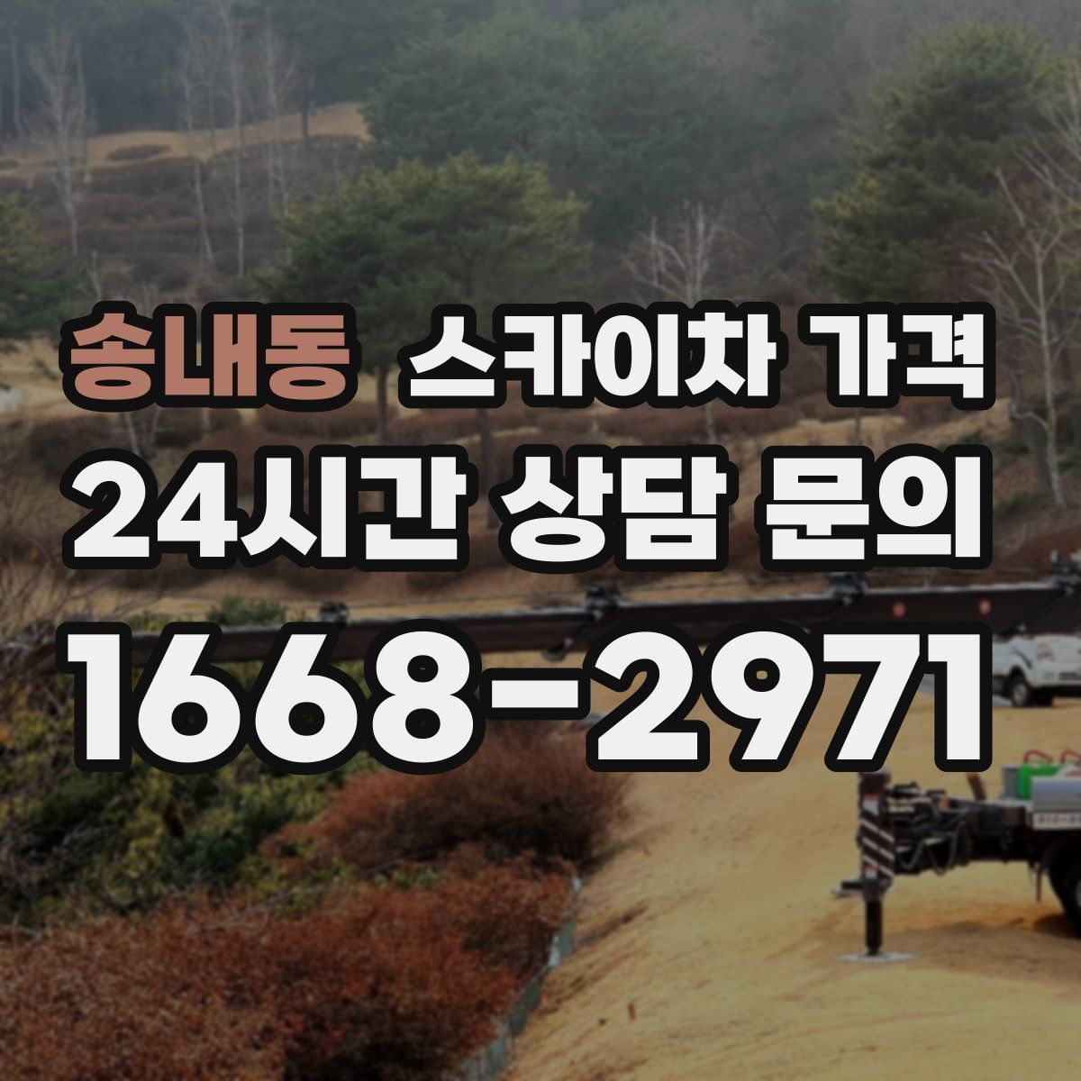 송내동 스카이차 가격