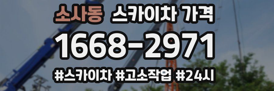 소사동 스카이차 가격