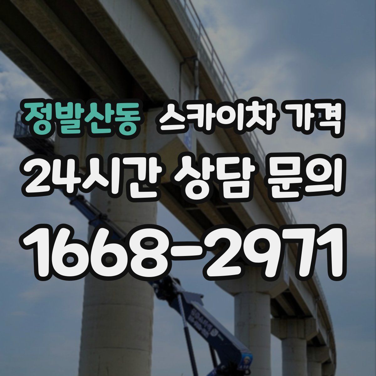 정발산동 스카이차 가격