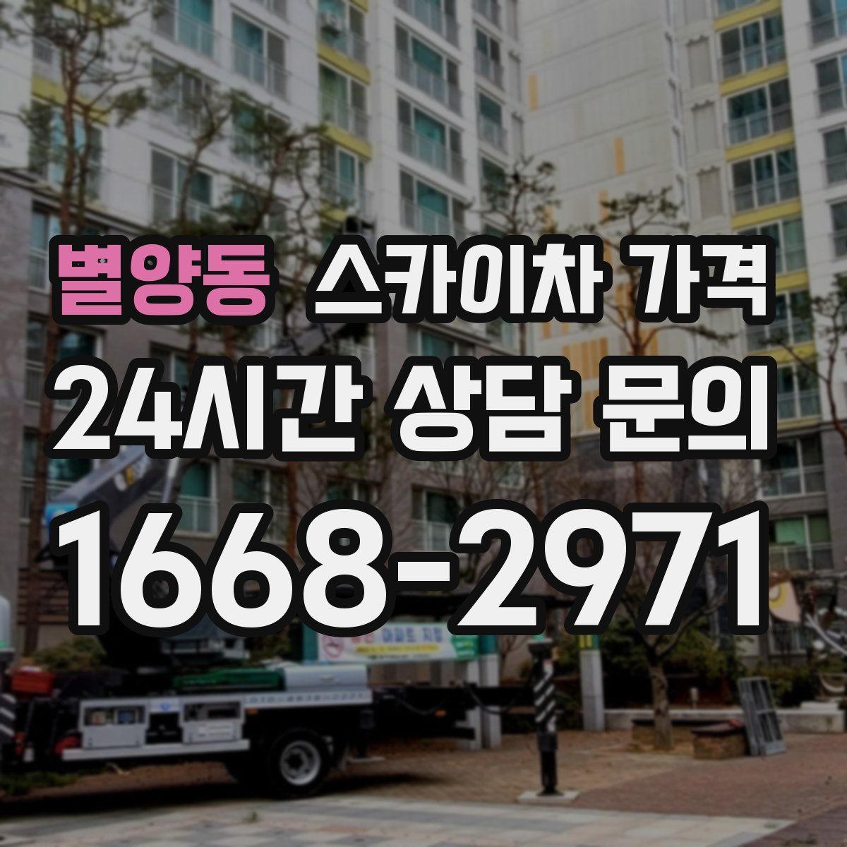 별양동 스카이차 가격