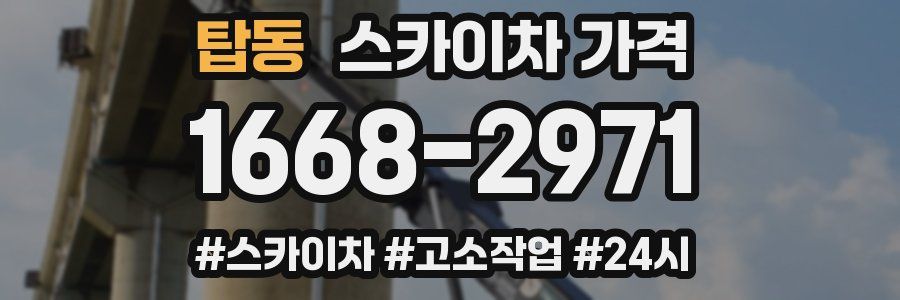 탑동 스카이차 가격