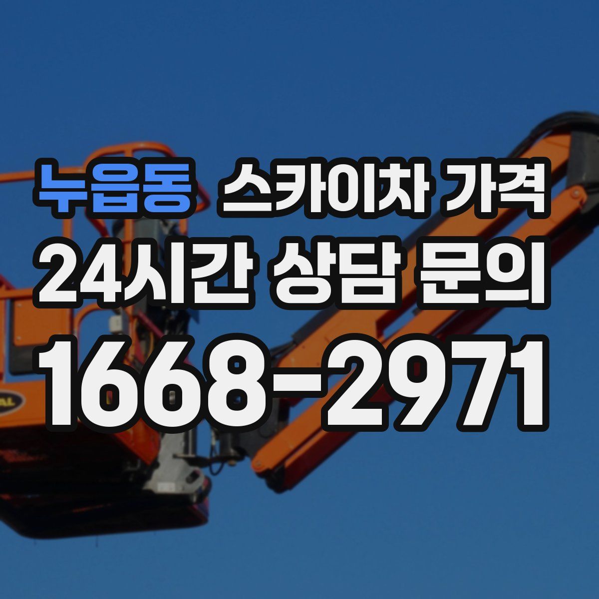 누읍동 스카이차 가격