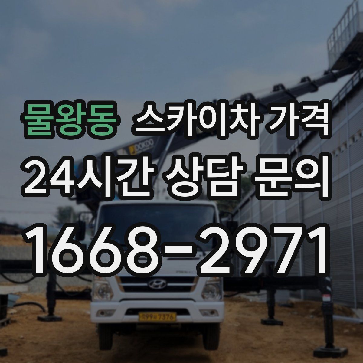 물왕동 스카이차 가격