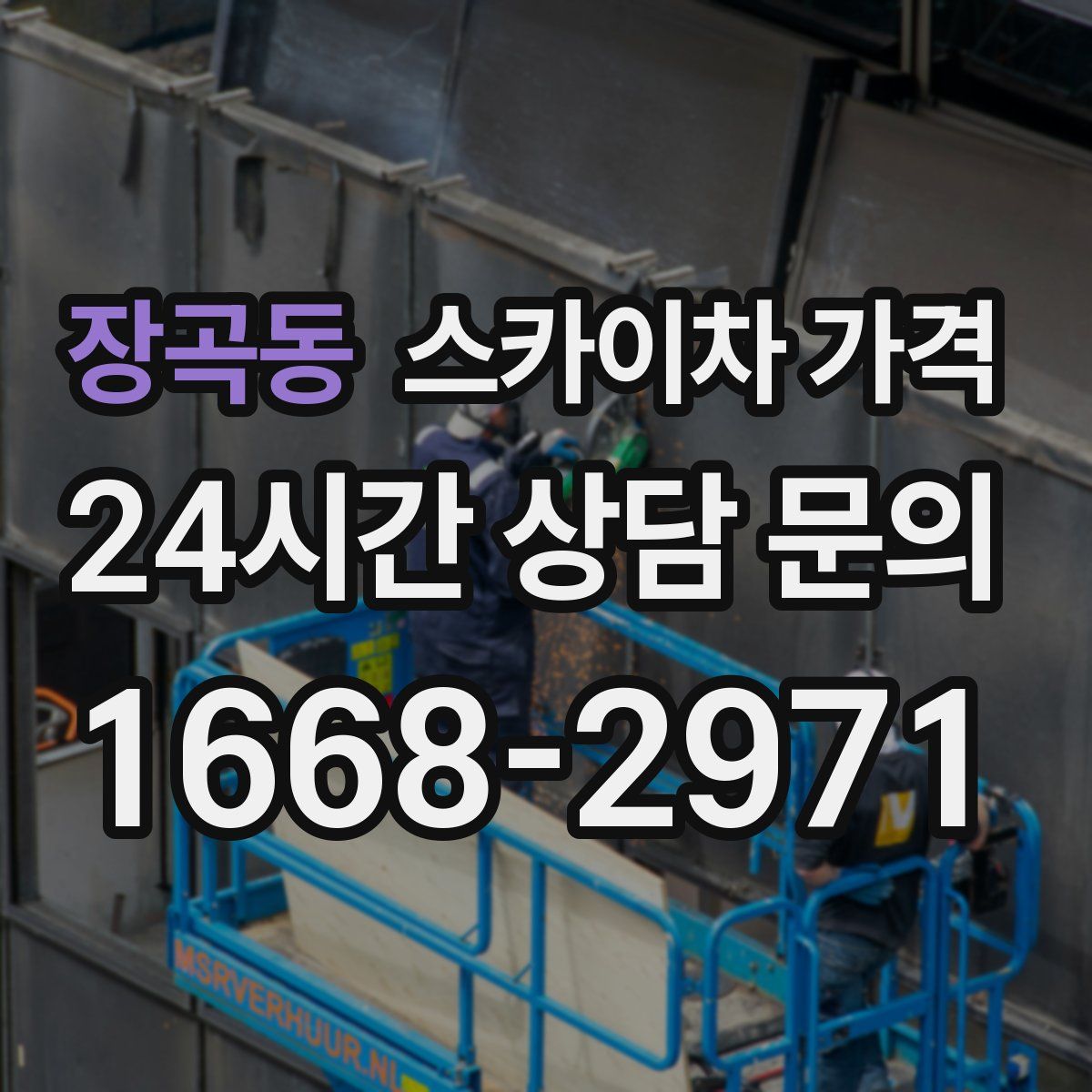 장곡동 스카이차 가격