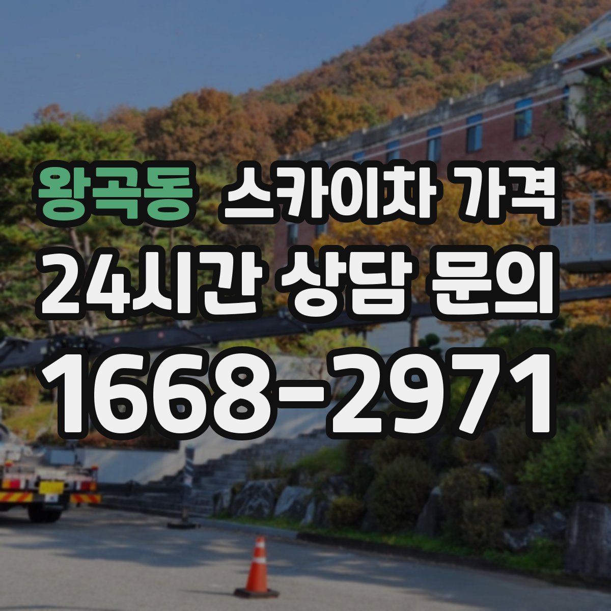 왕곡동 스카이차 가격