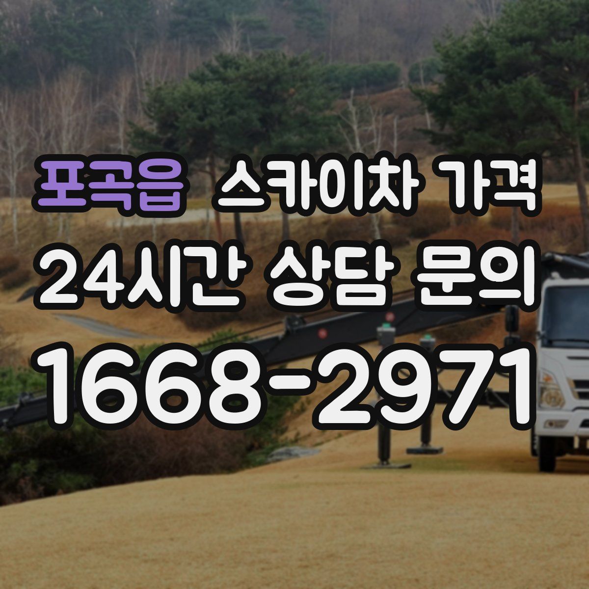 포곡읍 스카이차 가격