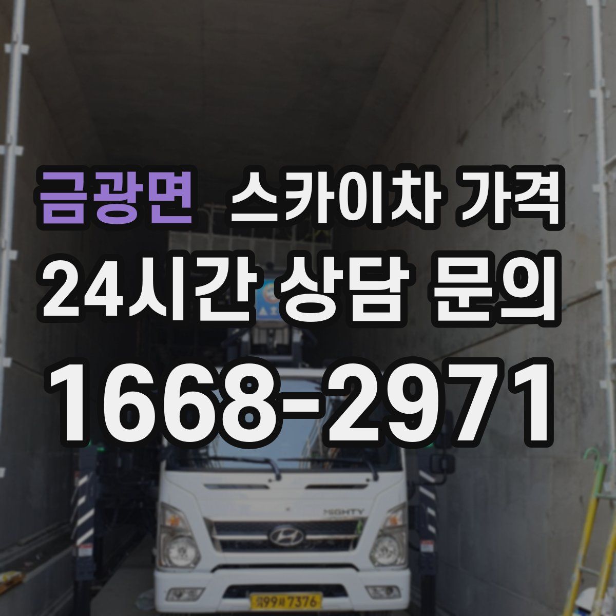 금광면 스카이차 가격