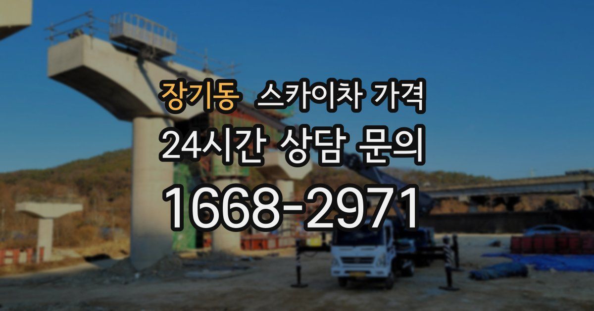 장기동 스카이차 가격