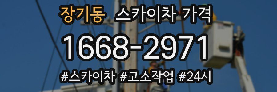 장기동 스카이차 가격