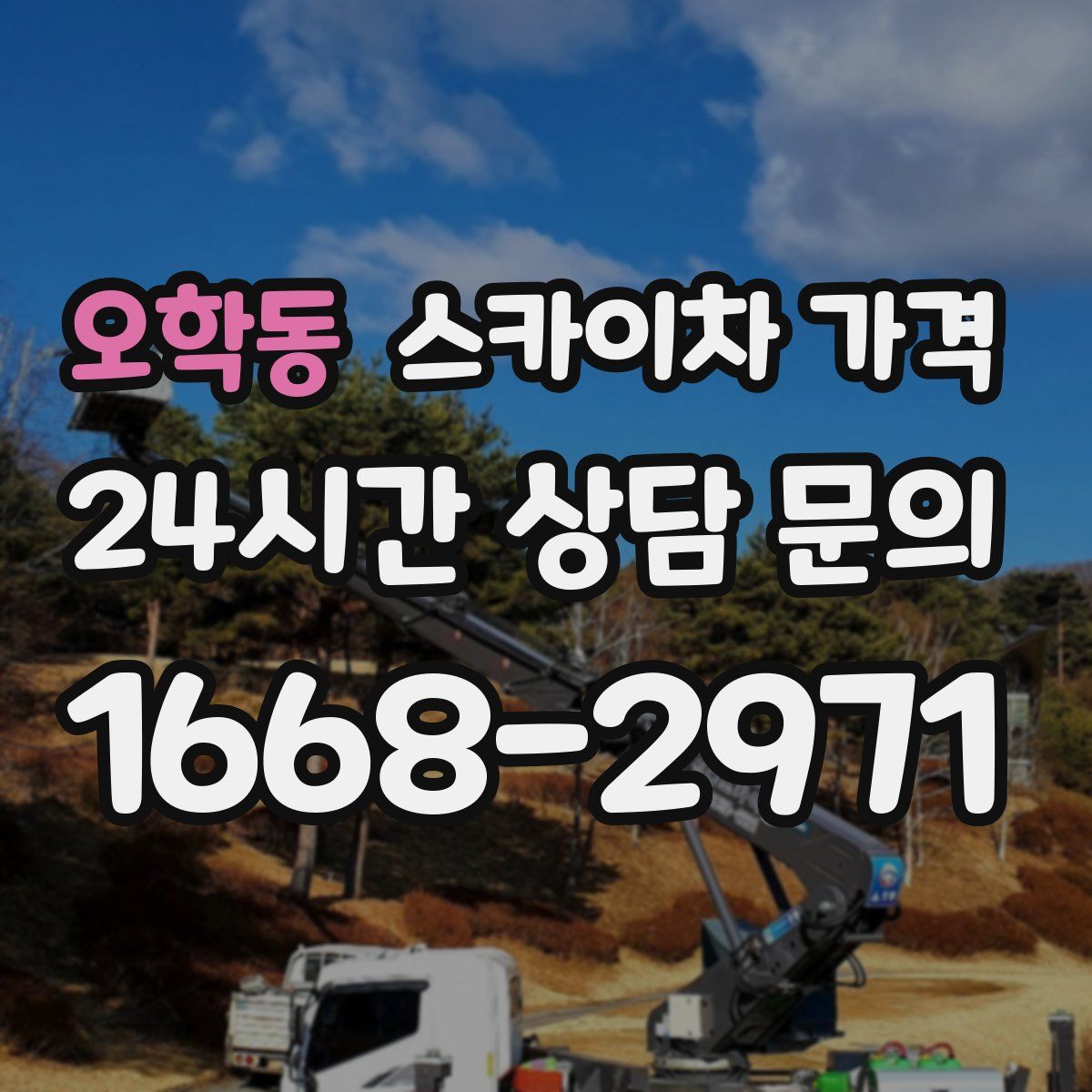 오학동 스카이차 가격