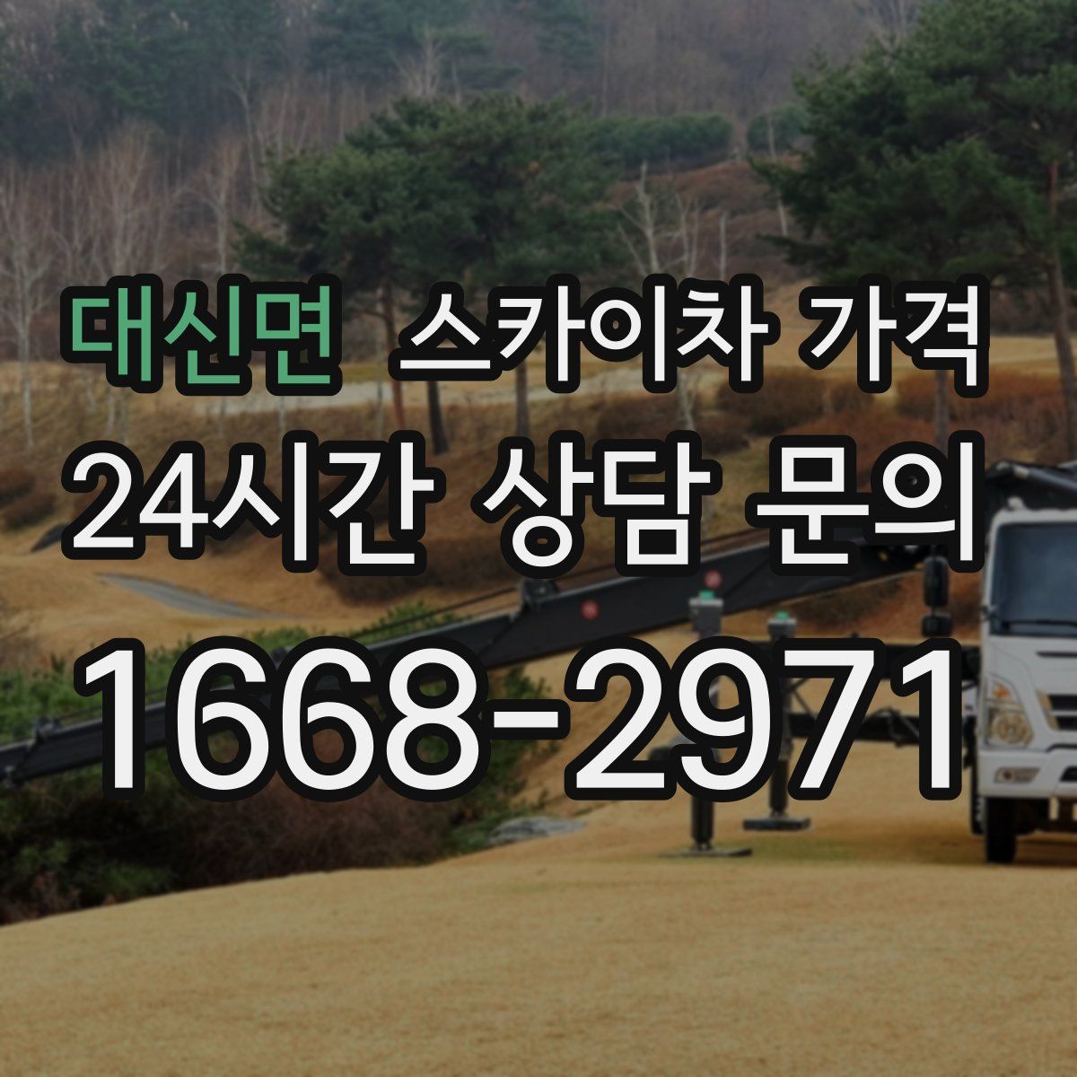 대신면 스카이차 가격