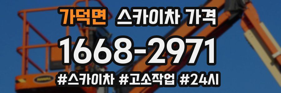 가덕면 스카이차 가격