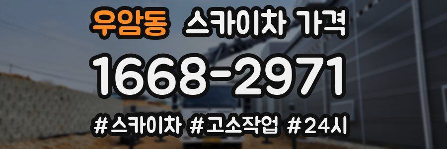 우암동 스카이차 가격