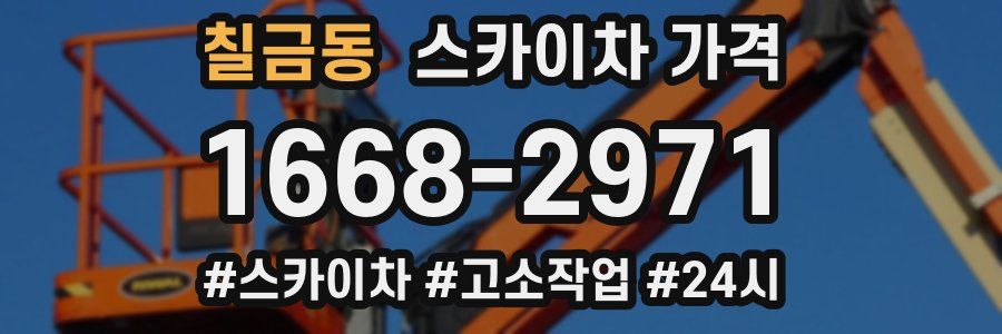 칠금동 스카이차 가격