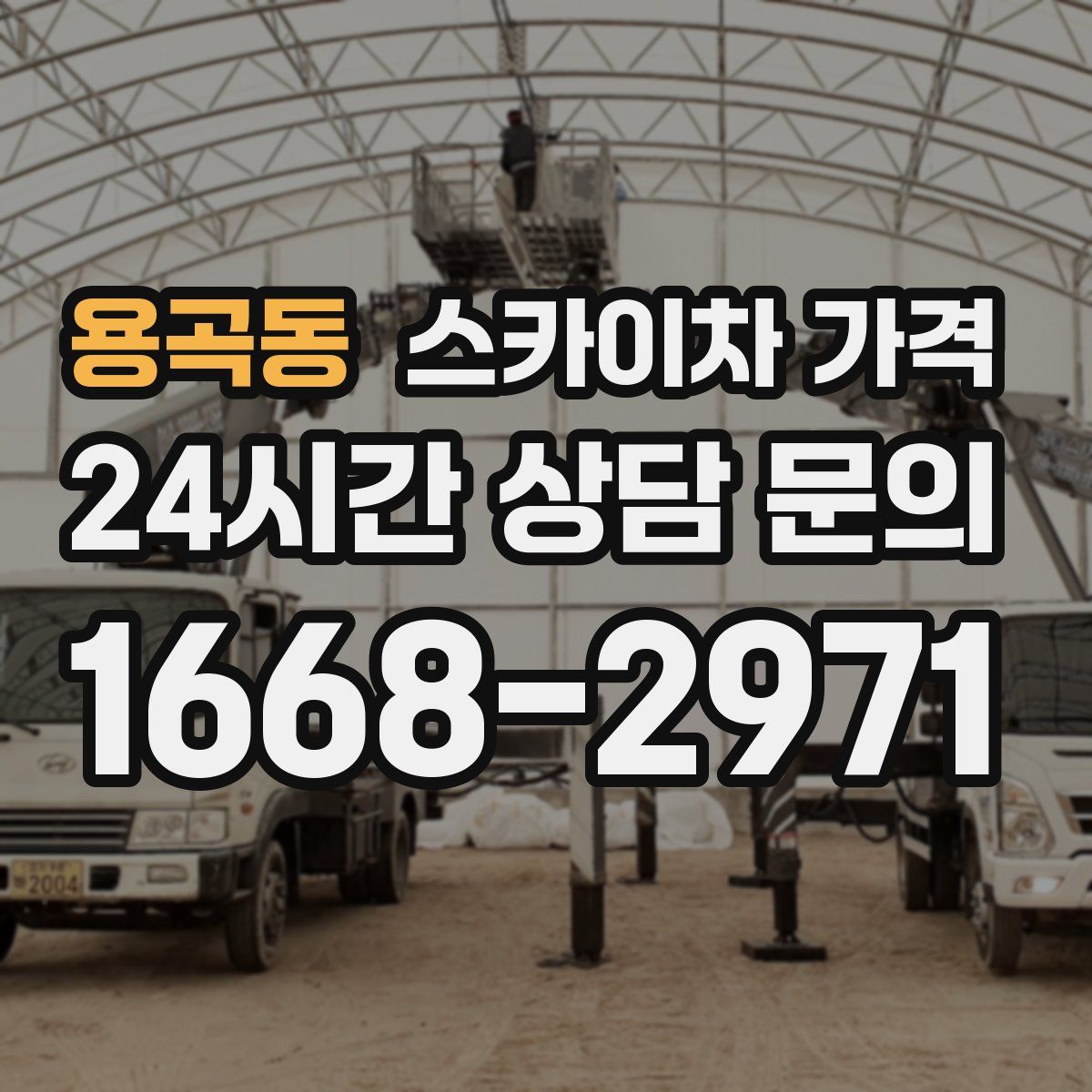 용곡동 스카이차 가격