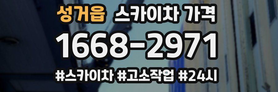 성거읍 스카이차 가격