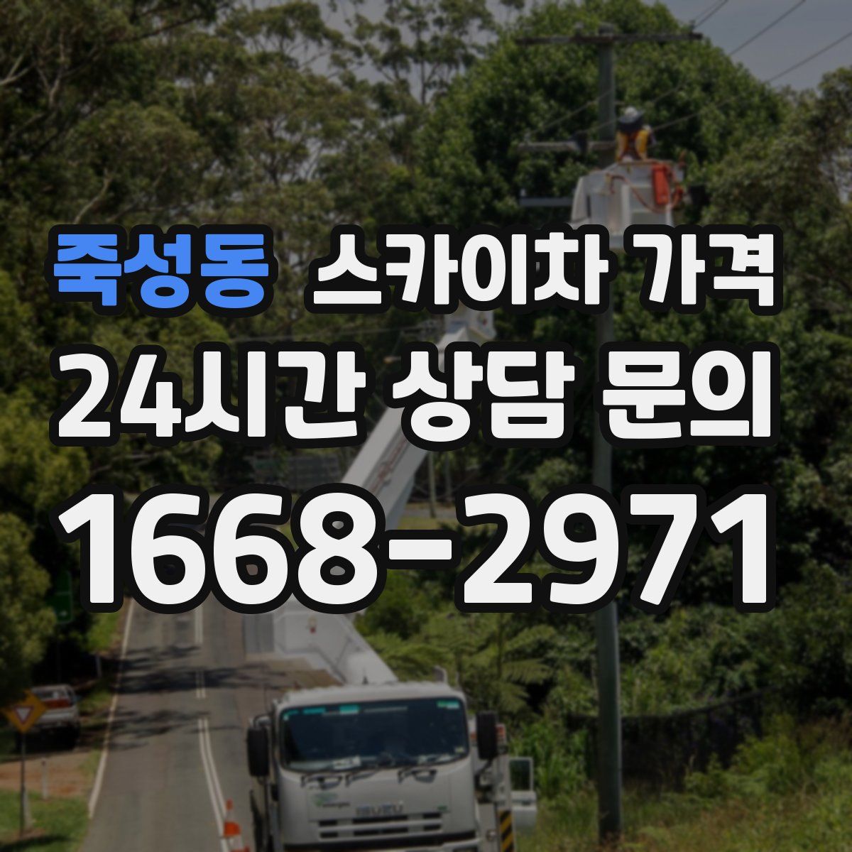 죽성동 스카이차 가격