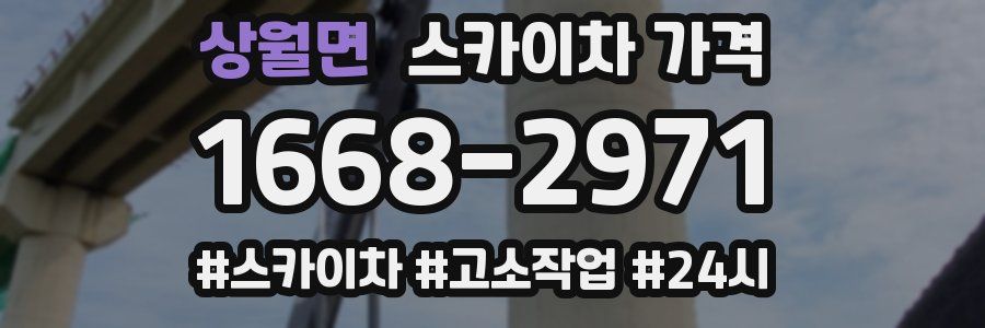 상월면 스카이차 가격