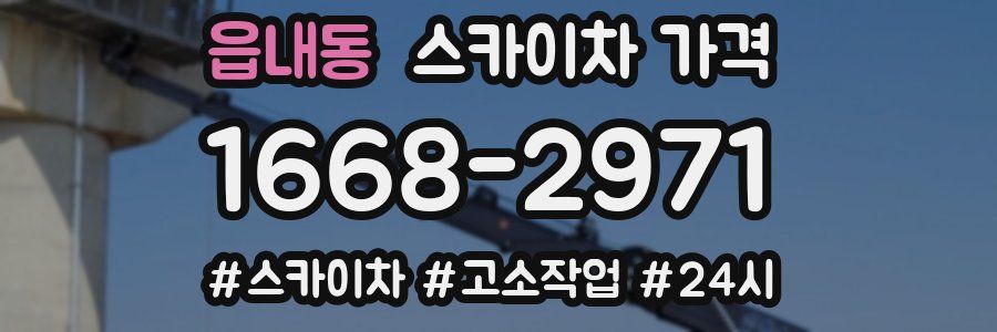 읍내동 스카이차 가격