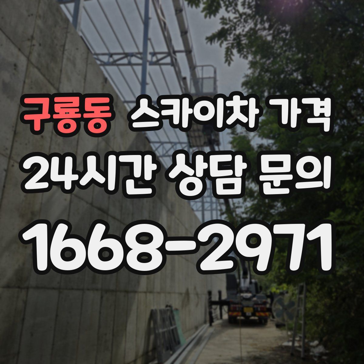 구룡동 스카이차 가격