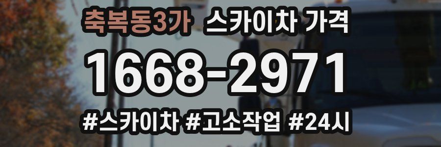 축복동3가 스카이차 가격