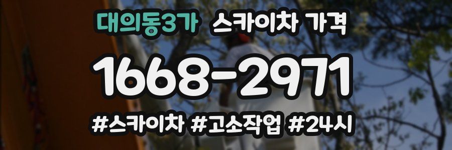대의동3가 스카이차 가격