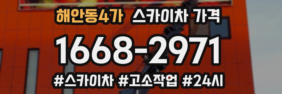 해안동4가 스카이차 가격