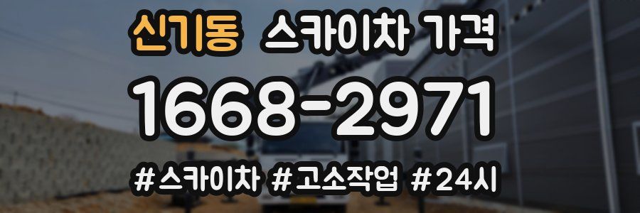 신기동 스카이차 가격