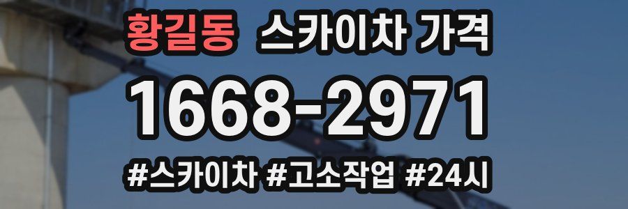 황길동 스카이차 가격