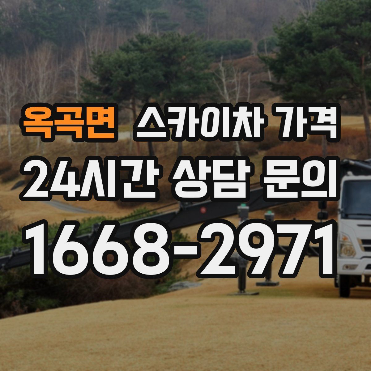 옥곡면 스카이차 가격