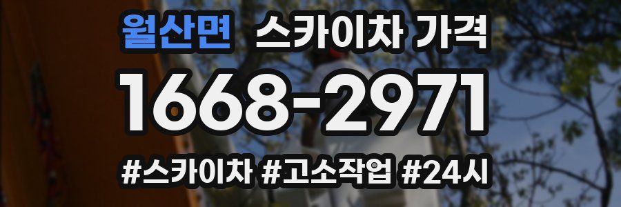 월산면 스카이차 가격